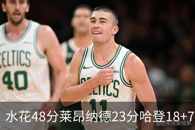 水花48分莱昂纳德23分哈登18+7 勇士力克快船